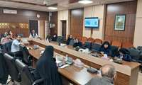 برگزاری گزارش صبحگاهی در خلال کارگاه آموزشی آشنایی با اصول آموزش به بیمار با استفاده از فناوری های آموزشی