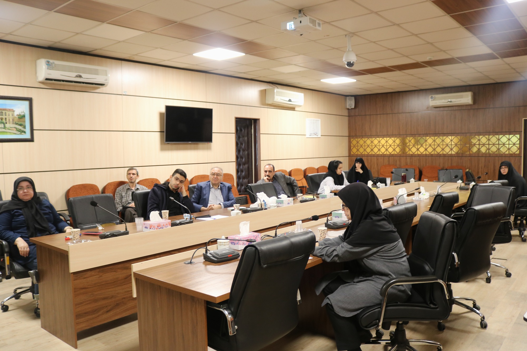 جلسه ی گزارش صبحگاهی 13 آبان